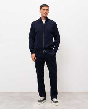 CAPOBIANCO Синій спортивний костюм з пластиною логотипа 20M451BI0020M708BI00