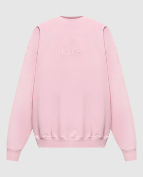 Vetements Рожевий світшот Paris ME76CW236P
