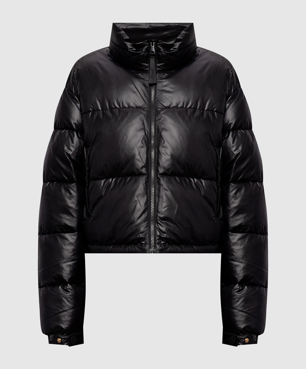 Twinset Черная стеганная куртка 262TP2642
