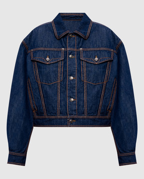 Versace Синяя джинсовая куртка 10256581A18404