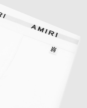 AMIRI Набор белых трусов-боксеров с узором логотипа AMUWBF1001