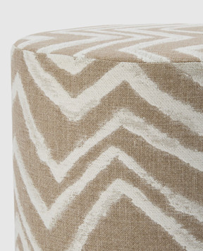 Missoni Home Бежевий пуф Graffiti 1E4LV00029