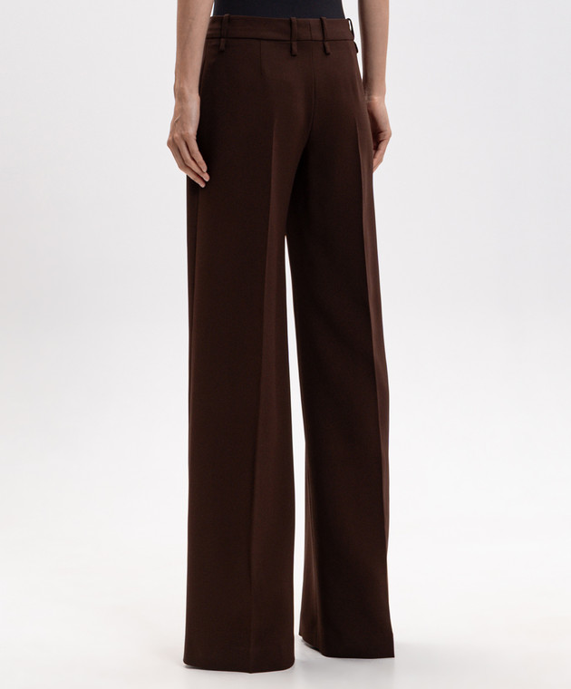 Ermanno Scervino Коричневые брюки D496P308ILM изображение 4