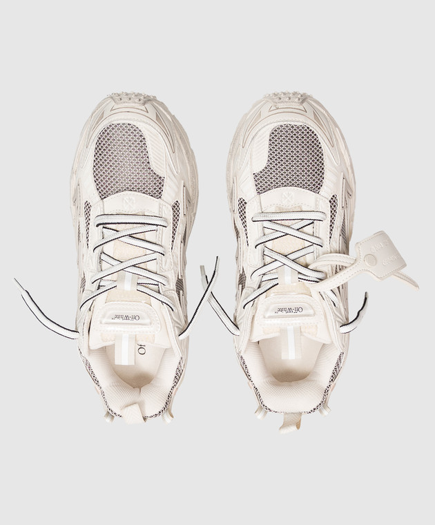 Off-White Бежевые кроссовки Be Right Back Wonder Out OF05754267 изображение 4