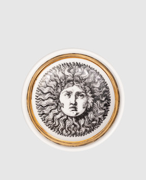 Fornasetti Белая фарфоровая подставка для мелочей P23Z461