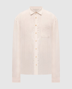 Sease Бежева сорочка з коноплі SI030TN359