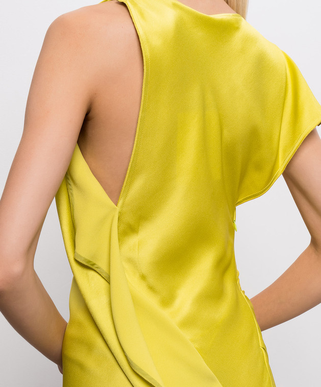 Victoria Beckham Желтое платье макси Kyra 1326WDR007465A изображение 4