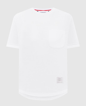 Thom Browne Белая футболка MILANO FJS223AJ0055