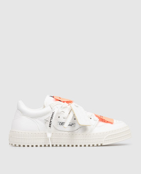 Off-White Бежевые комбинированные кроссовки OW Be Right Back логотипом OWIA28EC99LEA001