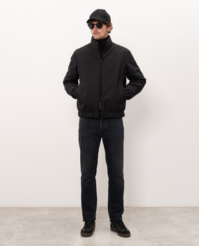 Moncler Черная пуховая куртка Luserna L20911A00115597IF