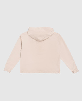 Brunello Cucinelli Дитяча бежева спортивна куртка BH827E301B