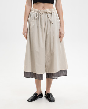 Y`S Yamamoto Бежеві кюлоти YKP17014