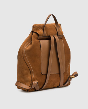 Gianni Chiarini Коричневый замшевый рюкзак Violette ZN12237CMPL