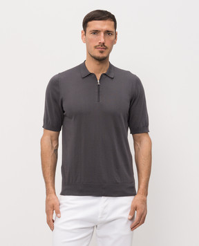 Cashmere&Whiskey Сіре поло MB004Z
