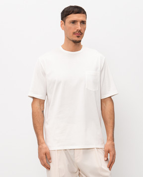 Agnona Белая футболка TT09U1YY2066