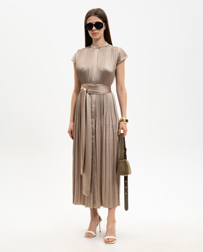 JOSEPH Бежева сукня міді Phare JF009746