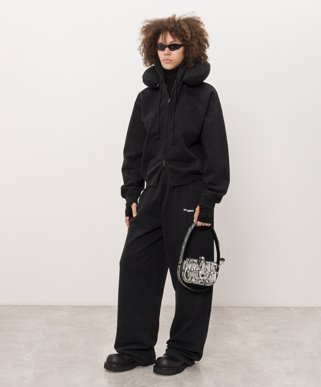 Vetements Чорна спортивна куртка з подушкою MH27ZU156B зображення 2