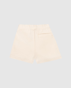 Palm Angels Дитячі бежеві шорти PB6X003S26FLE001