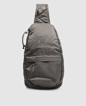 C.P. Company Сумка слинг цвета хаки с вышивкой логотипа MAC186A005269G