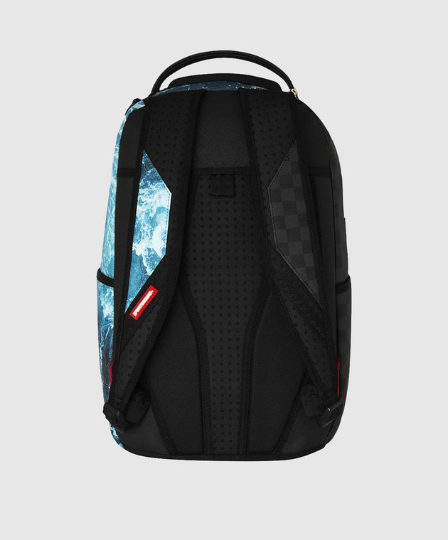 Sprayground Детский черный рюкзак HIGH TIDE SHARKS IN PARIS 910B7621NSZ изображение 3