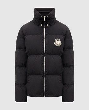 Palm Angels s Черный пуховик Rodmar в сотрудничестве с Moncler PMEA271T24FAB001