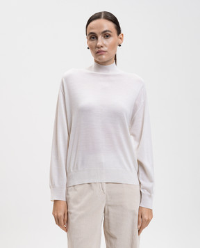 Peserico Білий гольф з вовни S99425F1809770