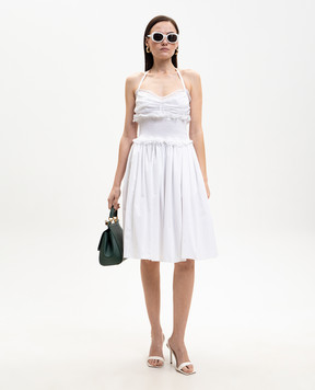 Dolce&Gabbana Белое платье F60F8TFU61A