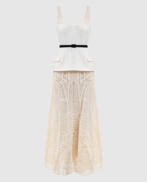 Simkhai Біла сукня подвійної конструкції 1261215E