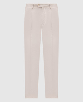 Brunello Cucinelli Бежевые брюки M289LE1450