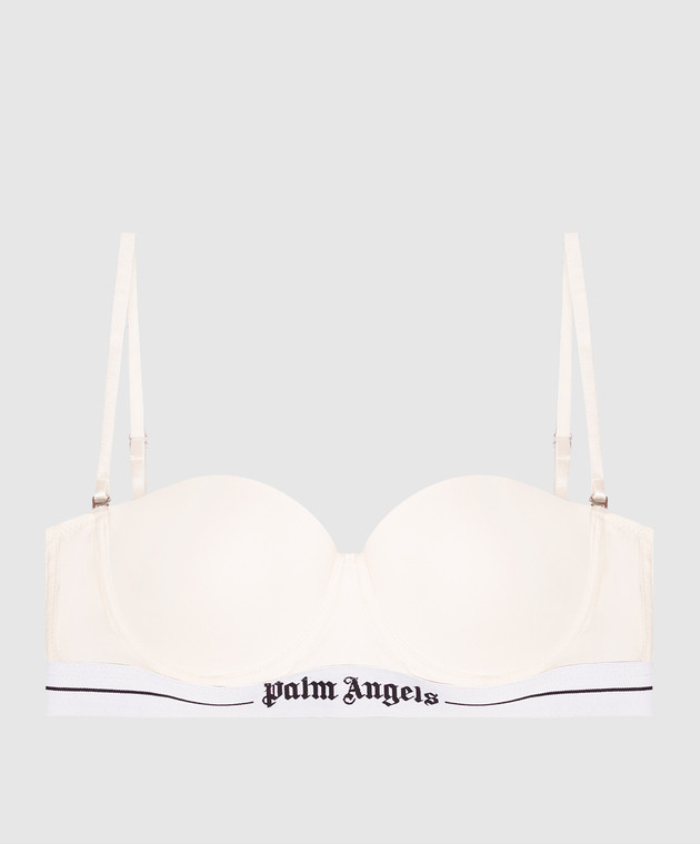 Palm Angels Ліф кольору айворі PLA1UWTP05SI