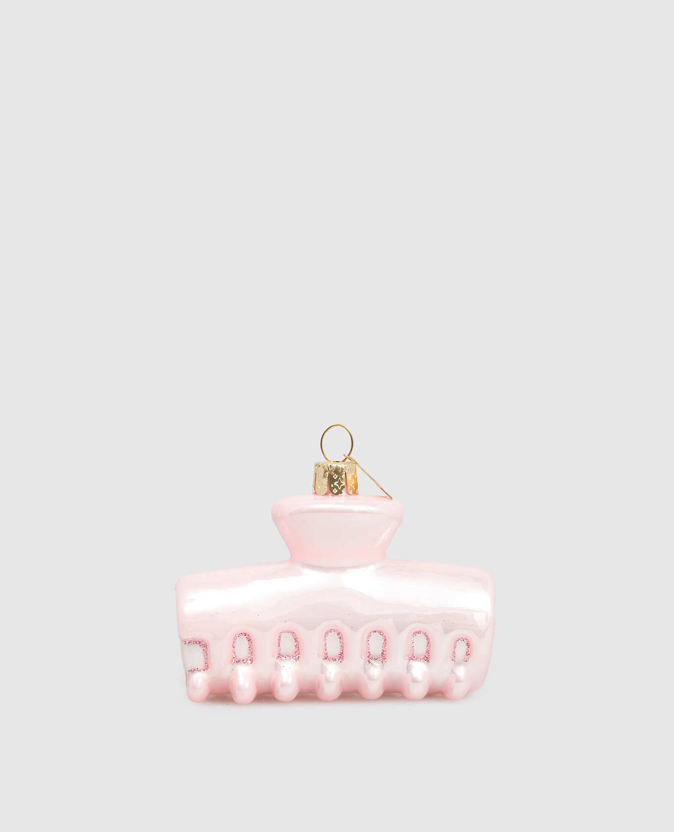 

Елочная игрушка Hair Clip, Розовый, Елочные украшения