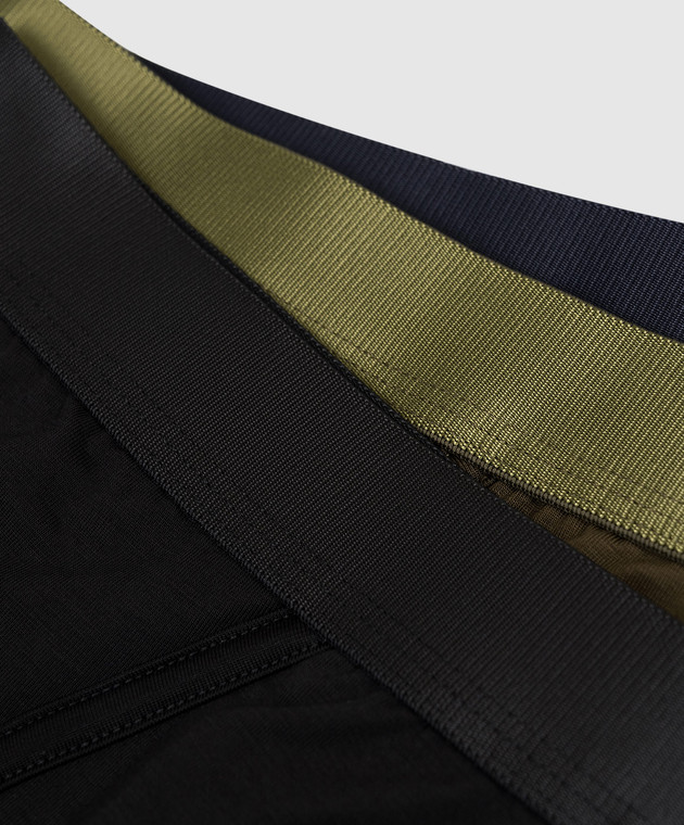 CDLP Набір трусів-сліпів з візерунком логотипа в тон MUW004011723 зображення 2