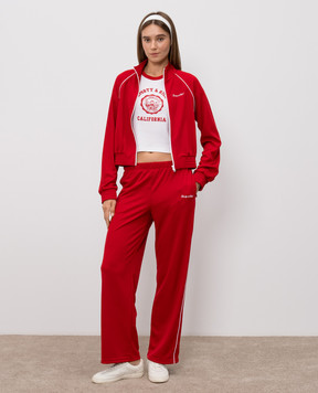 Sporty & Rich Червоні спортивні штани PA054710326RE33