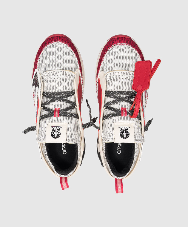 Off-White Красные кроссовки Space Memo OF05804609 изображение 4