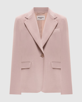 Max Mara Weekend Бежевый жакет LAMINE из шерсти WKDLAMINE