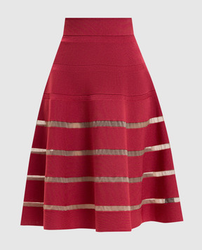 Balmain Рожева спідниця GF0LD545KJ75