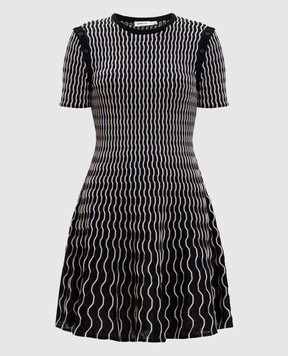 Simkhai Черное платье Baylor в узор 5251212K