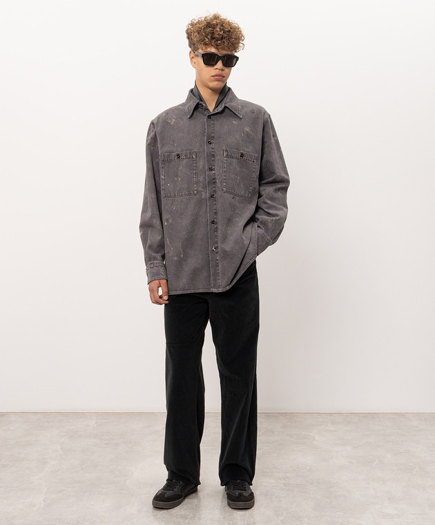 Maison Margiela MM6 Чорні джинси SH0LA0009M35952 зображення 2