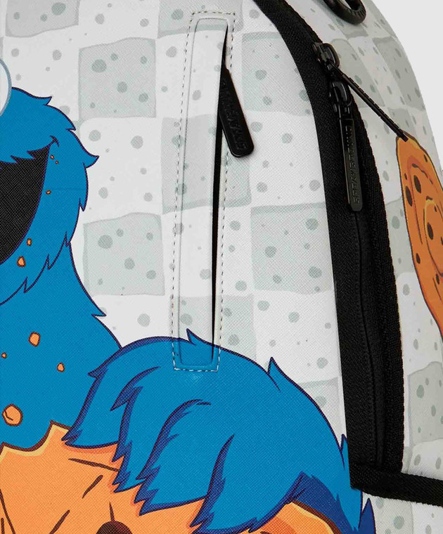 Sprayground Дитячий рюкзак SESAME STREET BIGGG COOKIE MONSTER 910B9124NSZ зображення 4