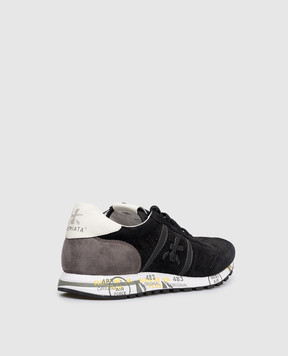 Premiata Черные замшевые кроссовки ERIC ERIC