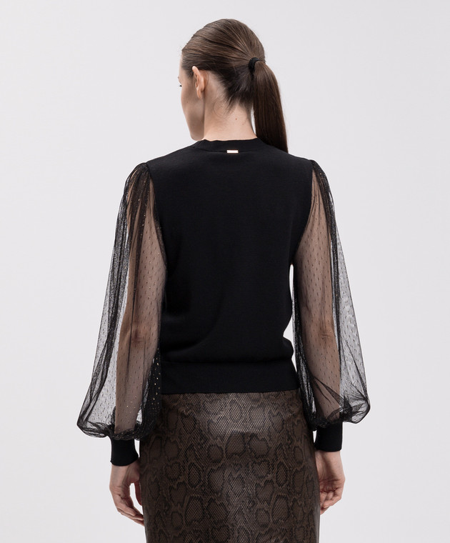 Twinset Черный джемпер 262TT3420 изображение 4