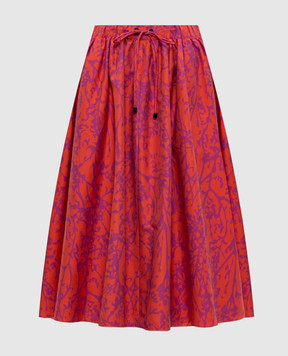 Max Mara Коралова спідниця BERLINA з шовком MXMBERLINA