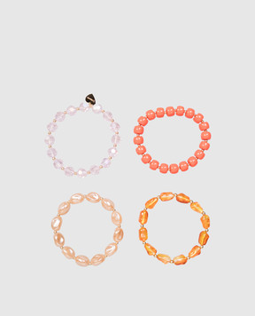 Dolman Bijoux Набір браслетів з намистинами 33754
