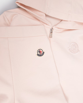 Moncler ENFANT Детский розовый костюм с логотипом L29518M0000889B9Y