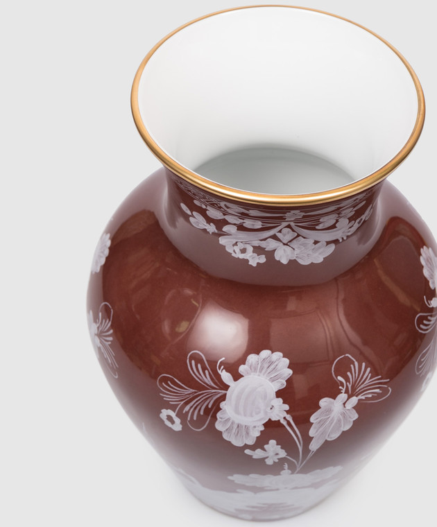 Ginori 1735 Коричнева порцелянова ваза MING 016RG02FG6132LX0250 зображення 3