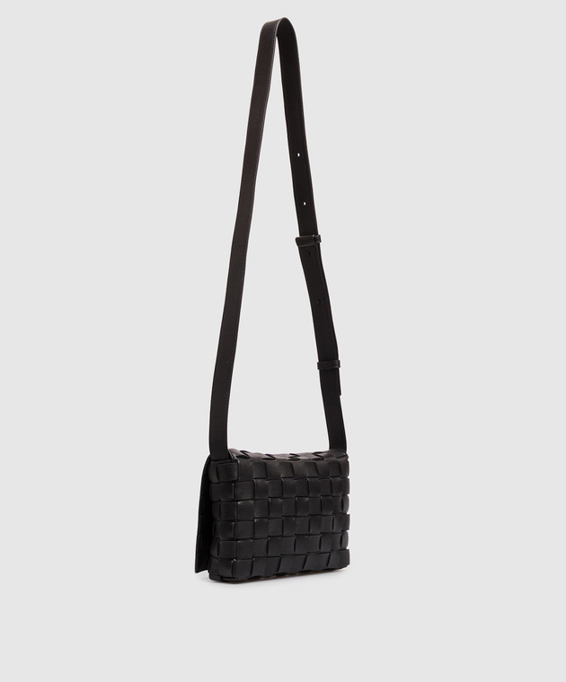 Bottega Veneta Черная кожаная сумка Orto 876364V6SO0 изображение 3