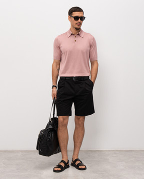 Dolce&Gabbana Черные бермуды из хлопка GW0MATFUFJR