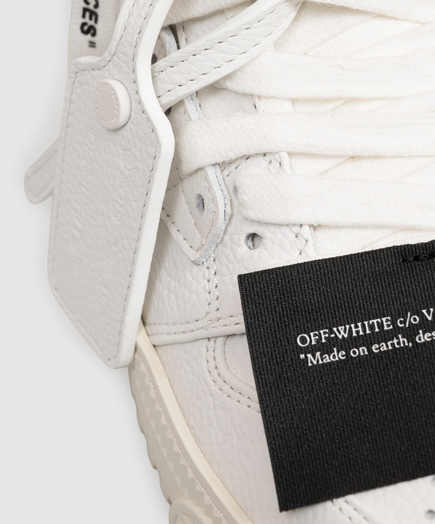 Off-White Білі комбіновані кросівки Court 3.0 W28EC9L001 зображення 5
