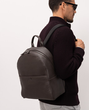 Gianni Chiarini Коричневий шкіряний рюкзак ZNUB20635GRNCRV