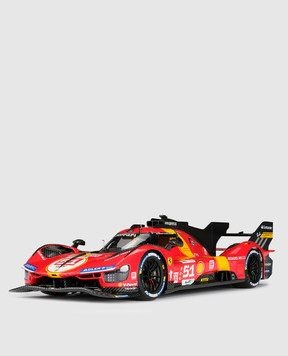Amalgam Красный сувенир в форме болида Ferrari 499P M6274SC1